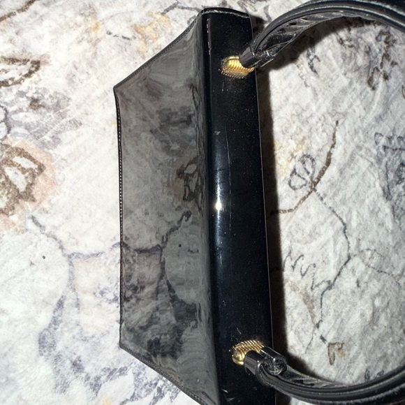 VTG Andé Elegant Black Handbag - Picture 6 of 7